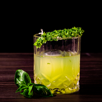 Bourbon Basil Smash