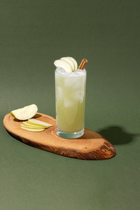 Spiced Green Apple Fizz