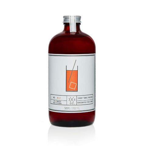 3/4 OZ - Handcrafted Tonic 500ml - Alambika 3/4 OZ. Syrup - Tonic