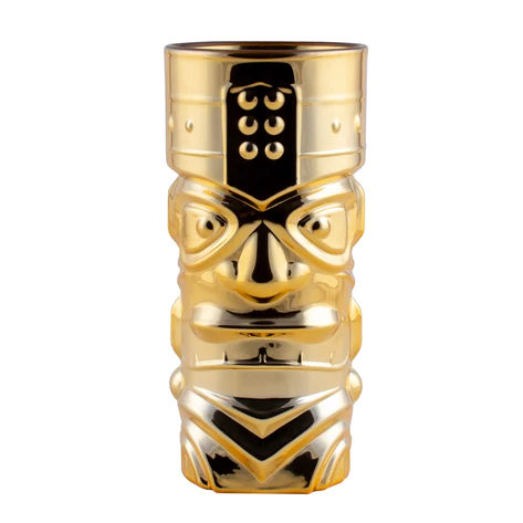 Tiki Mug - Mirror gold 15 oz by Alambika - Alambika Canada