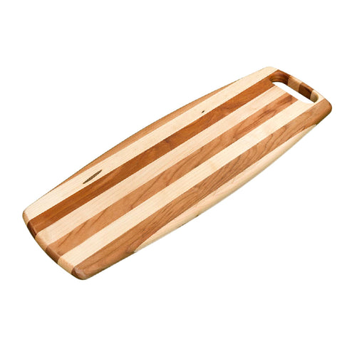 Cutting Board - Edge grain maple and cherry by Alambika - Alambika Canada