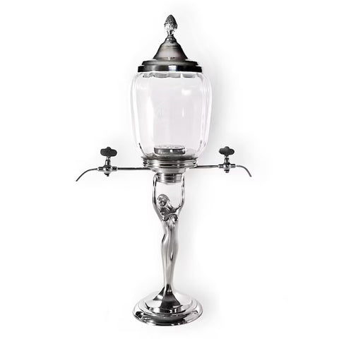 Absinthe Fountain - Lady 2 Taps Silver by Alambika - Alambika Canada