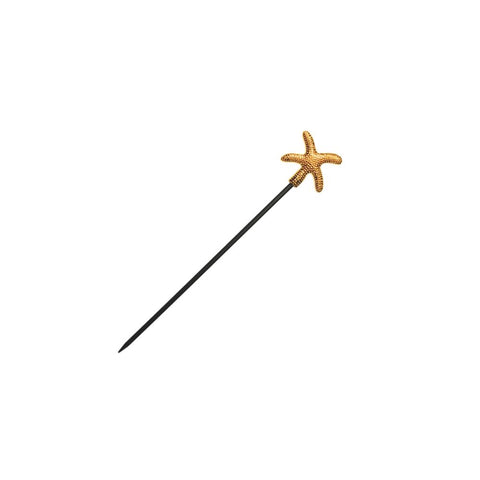 Cocktail Pick - Starfish Gold by Alkademie - Alambika Canada