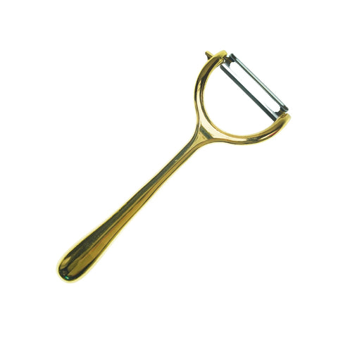 Bar tool - Deluxe Peeler Gold Plated by Alambika - Alambika Canada