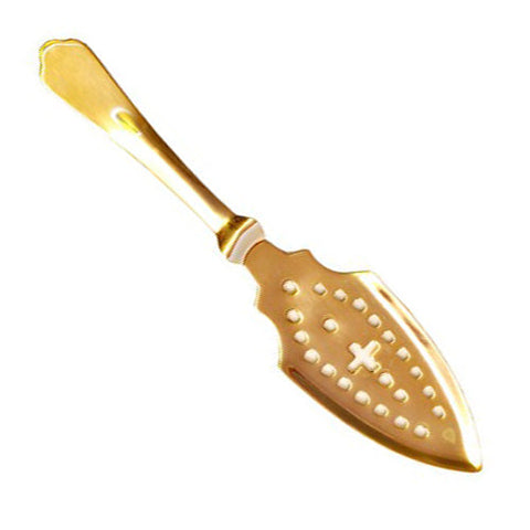 Absinthe Spoon - Swiss Cross Gold by Alkademie - Alambika Canada