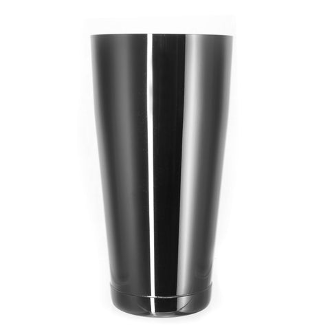 Deluxe Boston Shaker - Large Shiny Black Tin 28oz by Alkademie - Alambika Canada