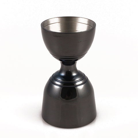 Jigger - Clovis Black 1oz / 2oz by Alkademie - Alambika Canada