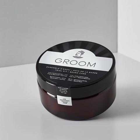 Les Industries Groom - Ensemble d'essai - Soins de la barbe by Les Industries Groom - Alambika Canada