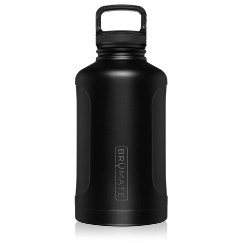 Insulated Growler Matte Black 64oz by BrüMate - Alambika Canada