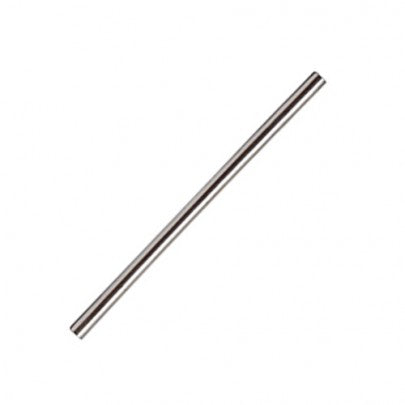 Drinking Straws - Straight Steel Silver - 21.5cm by Alambika - Alambika Canada