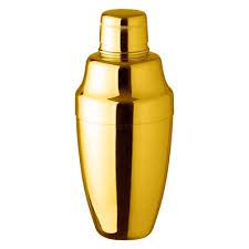 Shaker - Tristan 3 Pieces Gold 500ml by Alambika - Alambika Canada