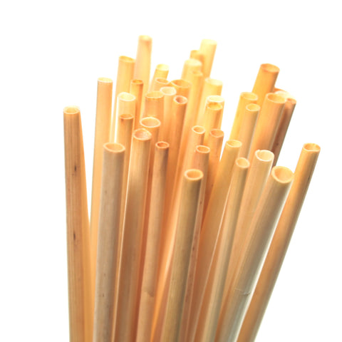 Drinking Straws - Short Natural Wheat 130mm (500) by Alambika - Alambika Canada