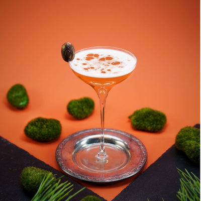 Bourbon Eggstasy - Easter inspired cocktail