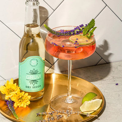 Zero-Proof Lavender Spritz