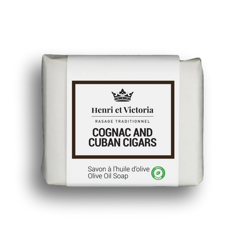 Henri et Victoria - Bar Soap Vegan - Cognac and Cuban Cigars