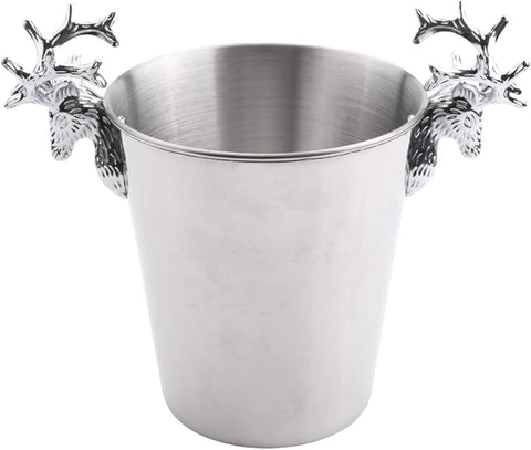 Ice Bucket - Deer Tall- Silver by Alkademie - Alambika Canada