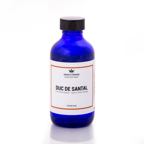Henri et Victoria - Après-rasage Splash - Duc Santal, 114 ml