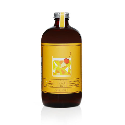 3/4 OZ - Handcrafted Honey Sour Syrup 500ml by 3/4 OZ. - Alambika Canada