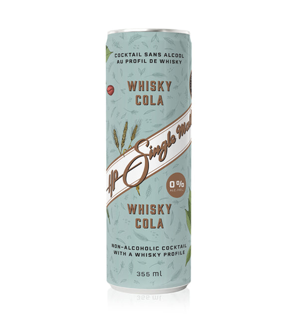 HP Juniper - Whisky Cola Mocktail (355ml) by HP JUNIPER - Alambika Canada