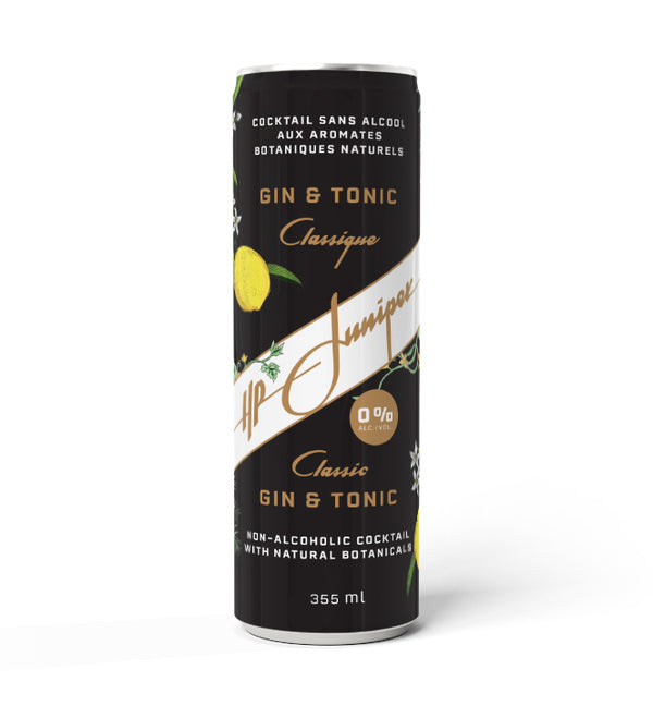 HP Juniper - Gin Tonic Mocktail (355ml) by HP JUNIPER - Alambika Canada