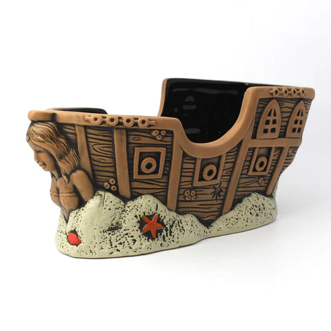 Tiki Mug - Ship and Siren Boat Bowl 38oz by Tiki Farm - Alambika Canada