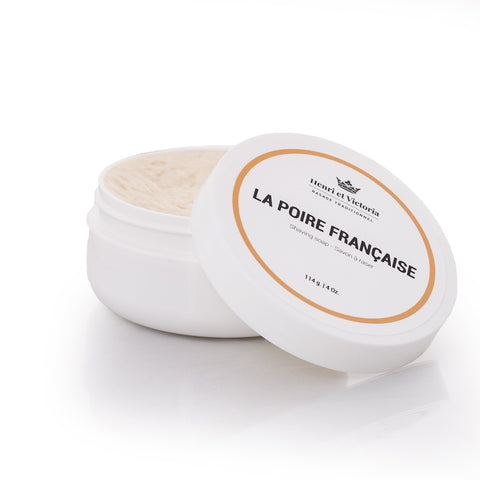 Henri et Victoria - Shaving Soap Vegan - La Poire Francaise