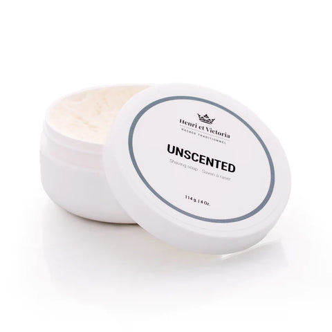 Henri et Victoria - Shaving Soap Vegan - Unscented
