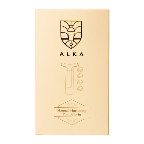 Kit de conservation du vin sous vide – Pompe avec 4 bouchons