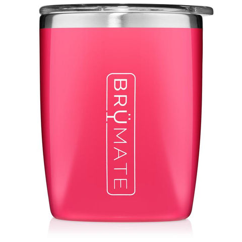 Insulated Tumbler 12oz - Neon Pink
