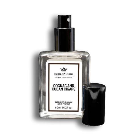 Henri et Victoria - Perfume for men - Cognac and Cuban Cigars - 60 ml