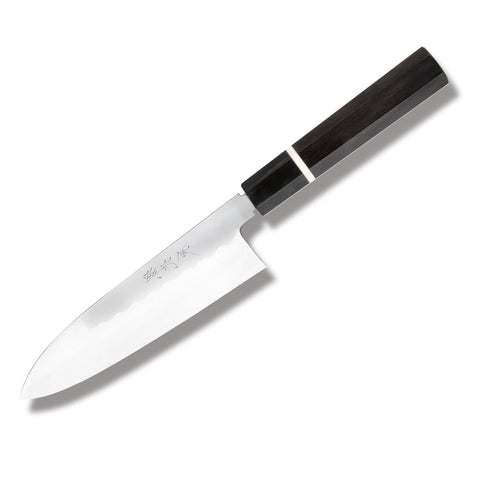 Ikeda Honyaki Santoku trempé à l'huile 165