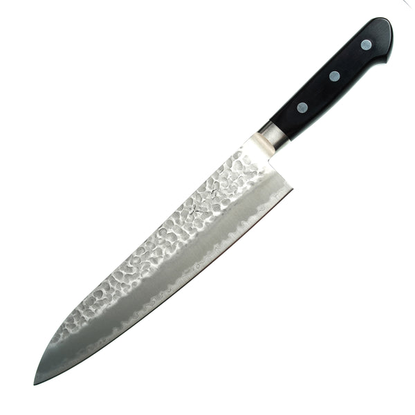 Ohishi, Gyuto, 210mm, VG10, Migaki, Tsuchime by Ohishi Knives - Alambika Canada