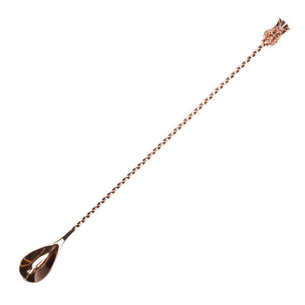 Barspoon - Tiki Copper 33cm by Alkademie - Alambika Canada