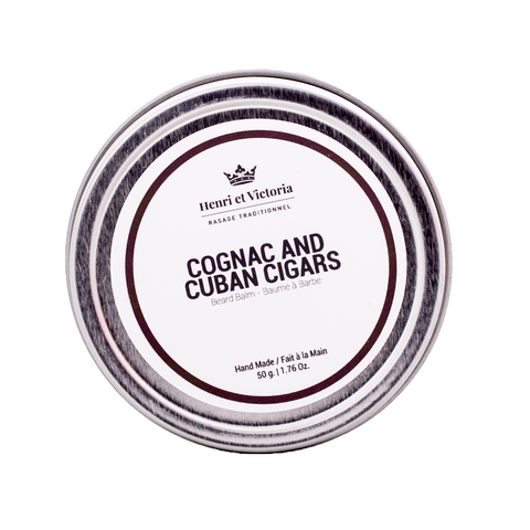 Henri et Victoria - Baume à barbe - Cognac et cigares cubains, 50g
