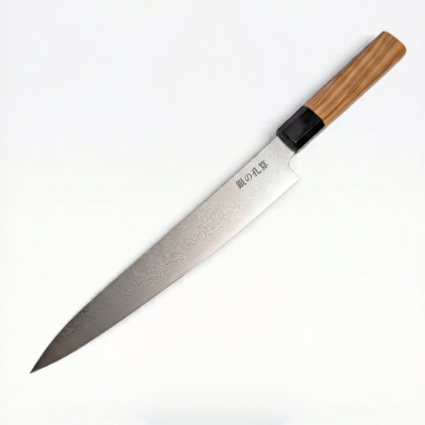 Silver Peacock - VG10 - Damascus - Sujihiki 250mm by Silver Peacock - Alambika Canada