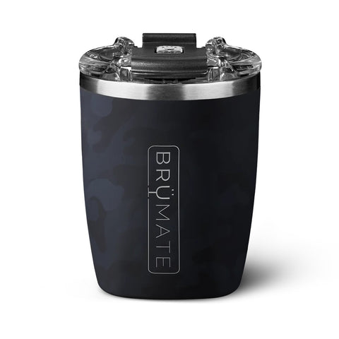 Insulated Tumbler 12oz - Black Camo