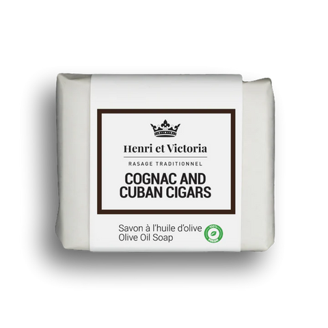 Bar Soap Vegan - Cognac and Cuban Cigars by Henri et Victoria - Alambika Canada