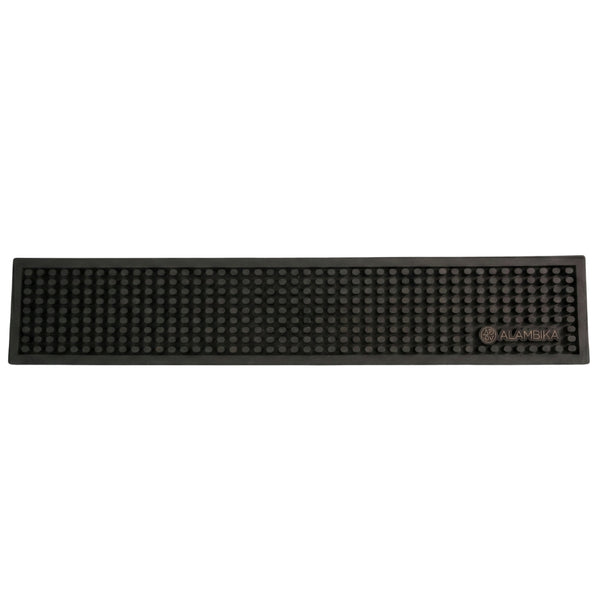 Black Bar Mat - Alambika Deluxe Long (10x60cm) by Alkademie - Alambika Canada