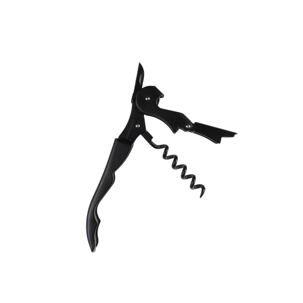 Corkscrew - Two Lever Waiter - Black by Alkademie - Alambika Canada