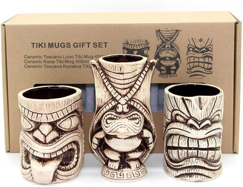 Tiki Mug - Toscano Gift Set of 3 by Alkademie - Alambika Canada