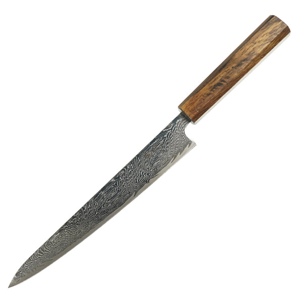 Tsunehisha Nami Oak Sujihiki 240mm by Tsunehisa - Alambika Canada