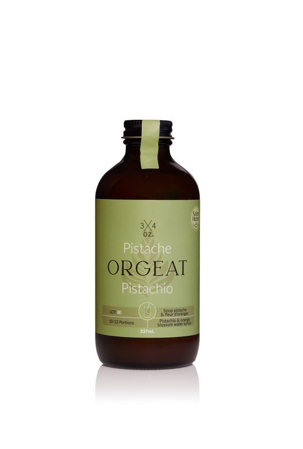 3/4 OZ - Pistachio Orgeat 237ml by 3/4 OZ - Alambika Canada