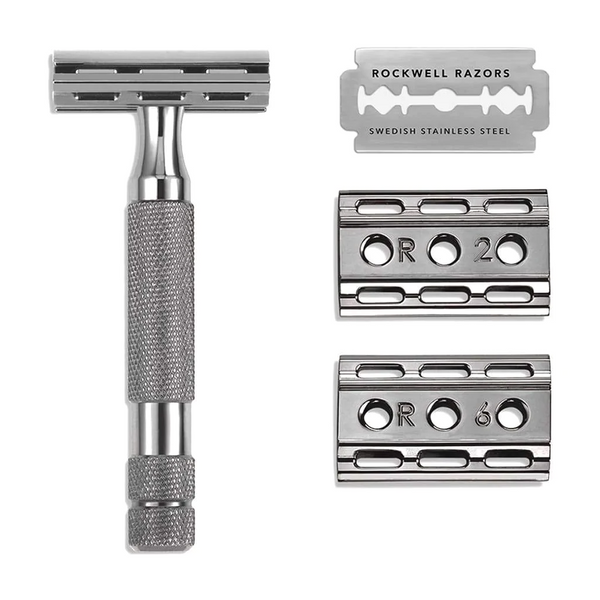 Rockwell Razors 6C - Double Edge Razor - Gunmetal by Rockwell - Alambika Canada