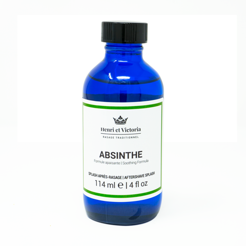 Aftershave Splash - Absinthe, 114ml by Henri et Victoria - Alambika Canada