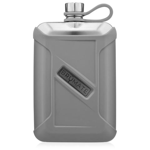 Liquor Canteen Flask  8oz - Stainless by BrüMate - Alambika Canada