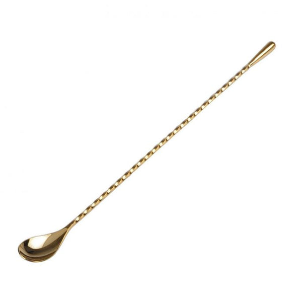 Barspoon - Teardrop Gold 30cm by Alkademie - Alambika Canada