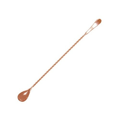 Barspoon - Flat Louis Long Copper 40cm by Alkademie - Alambika Canada