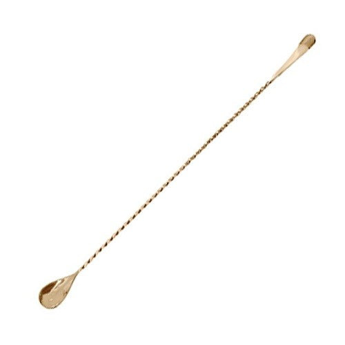 Barspoon - Flat Louis Gold 30cm by Alkademie - Alambika Canada