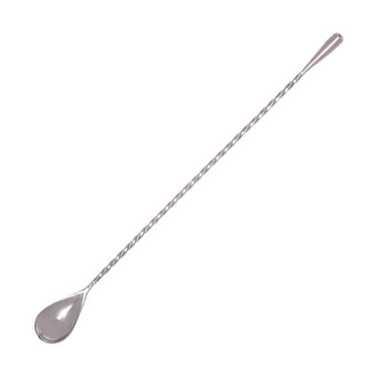 Barspoon - Teardrop Silver 40cm by Alambika - Alambika Canada