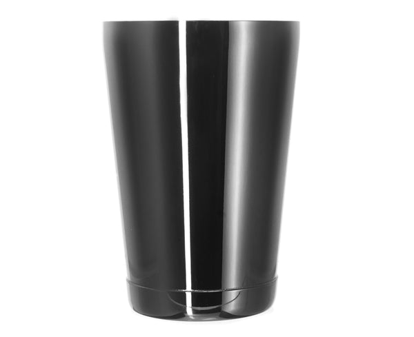 Deluxe Boston Shaker - Cheater Shiny Black 18oz by Alkademie - Alambika Canada